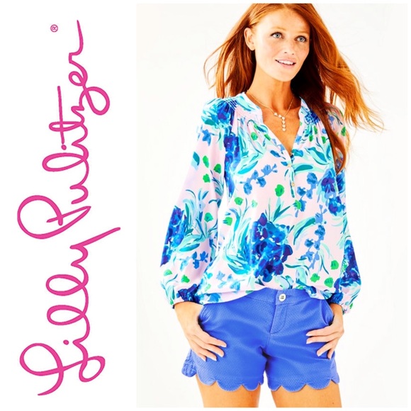 Lilly Pulitzer Pants - 5” Lilly Pulitzer Buttercup Stretch Short NWT sz00